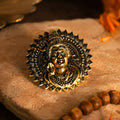 Gold Plated Regal Mahadev Brooch
